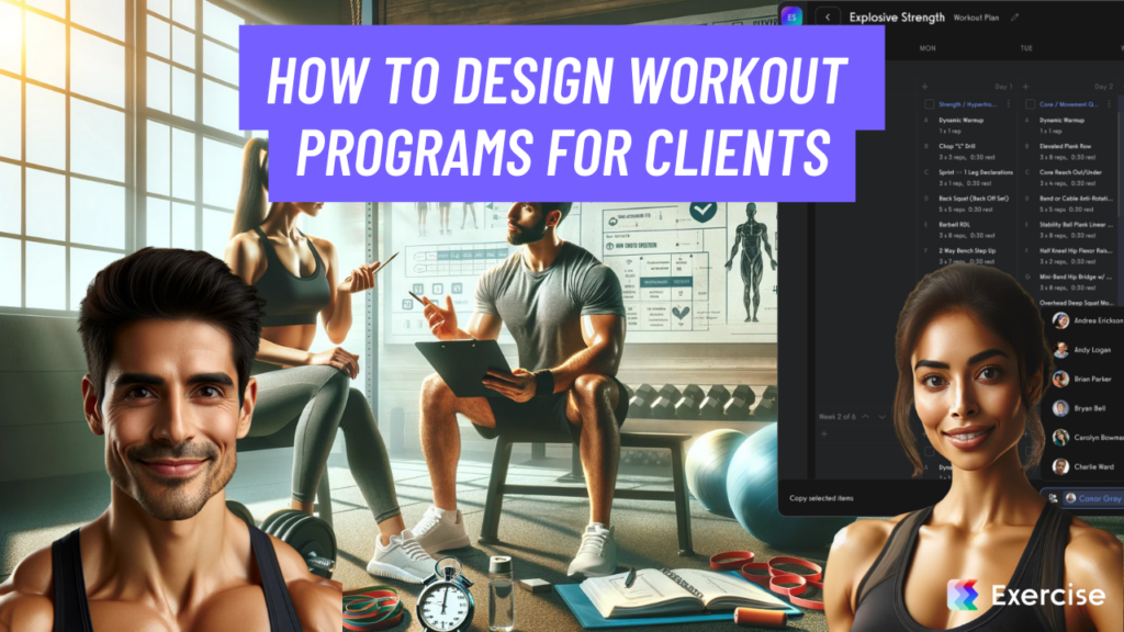 How to Design Workout Programs for Clients (Tips + Guide