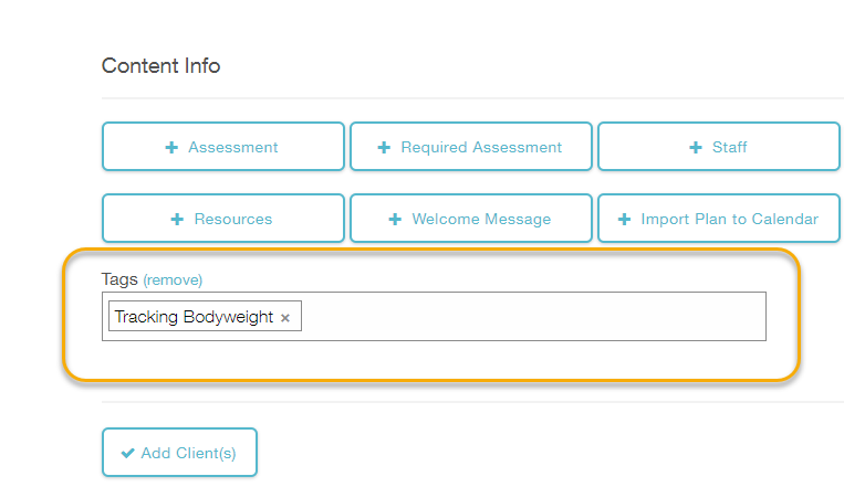 How to Add Tags to Clients | Exercise.com Knowledge Base