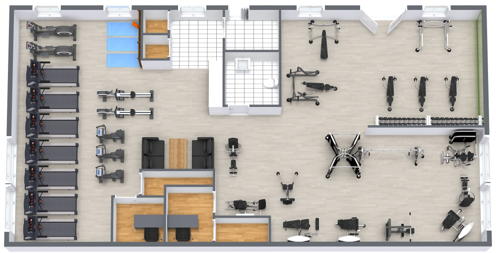 3D Gym Design