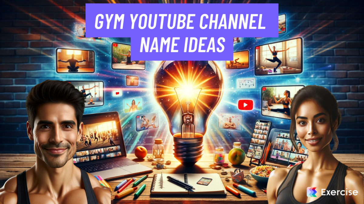 600+ Gym YouTube Channel Name Ideas in 2024