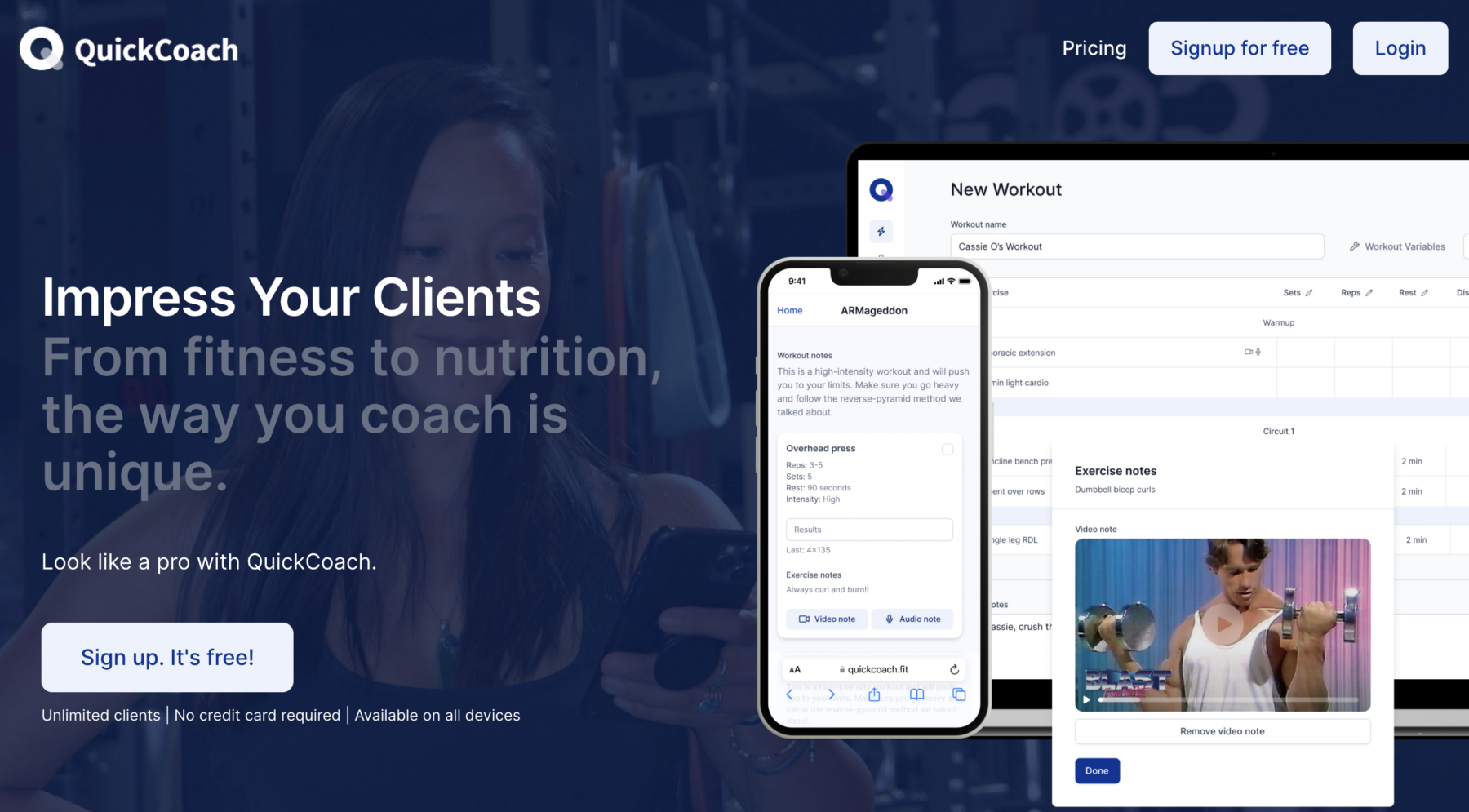 Quick Coach How do I use QuickCoach? | Exercise.com
