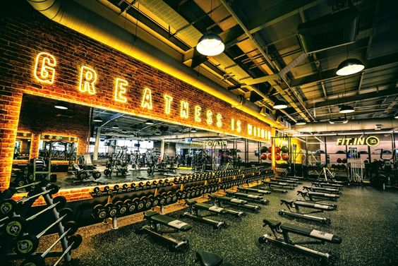 Everlast Fitness Club Gym Wall