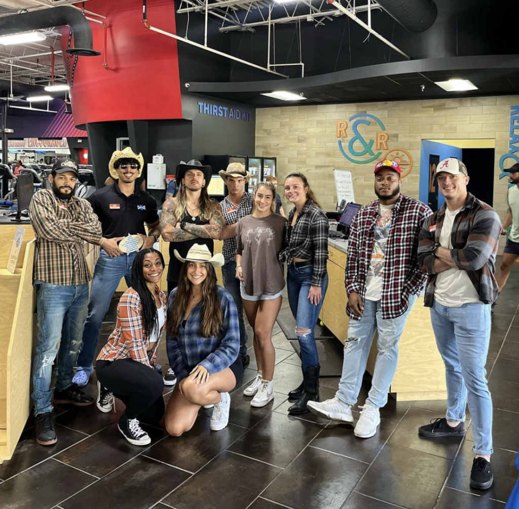 Gym Country Theme Party