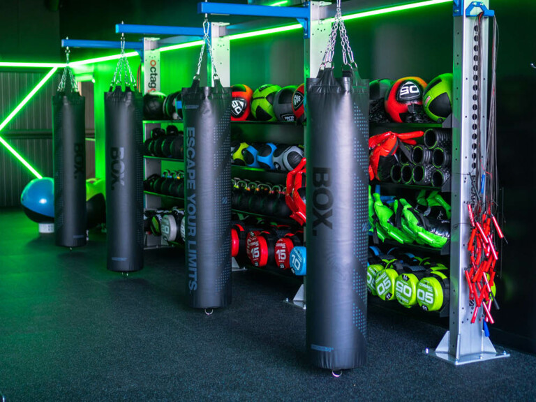 What equipment is needed to start a boxing gym?