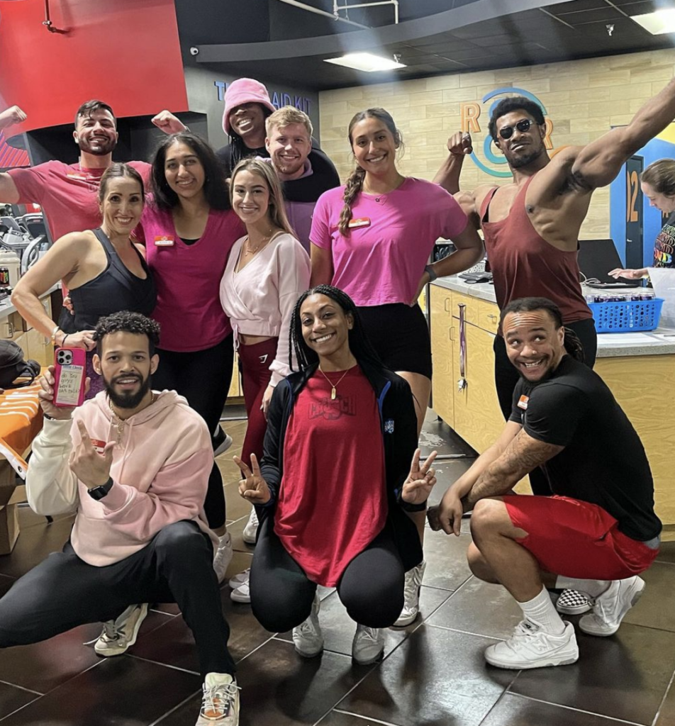 Gym Valentine's Day Theme Party