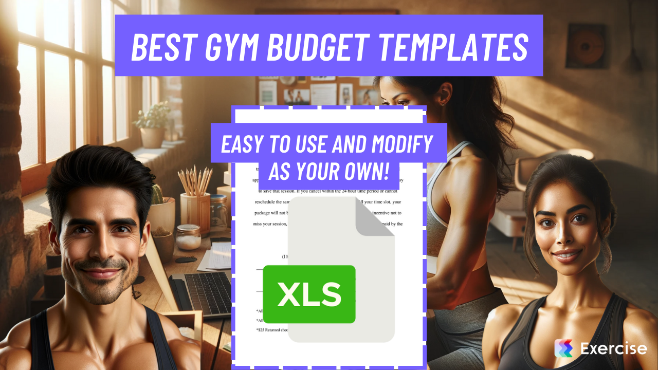 Best Gym Budget Templates (XLS – FREE) | Exercise.com