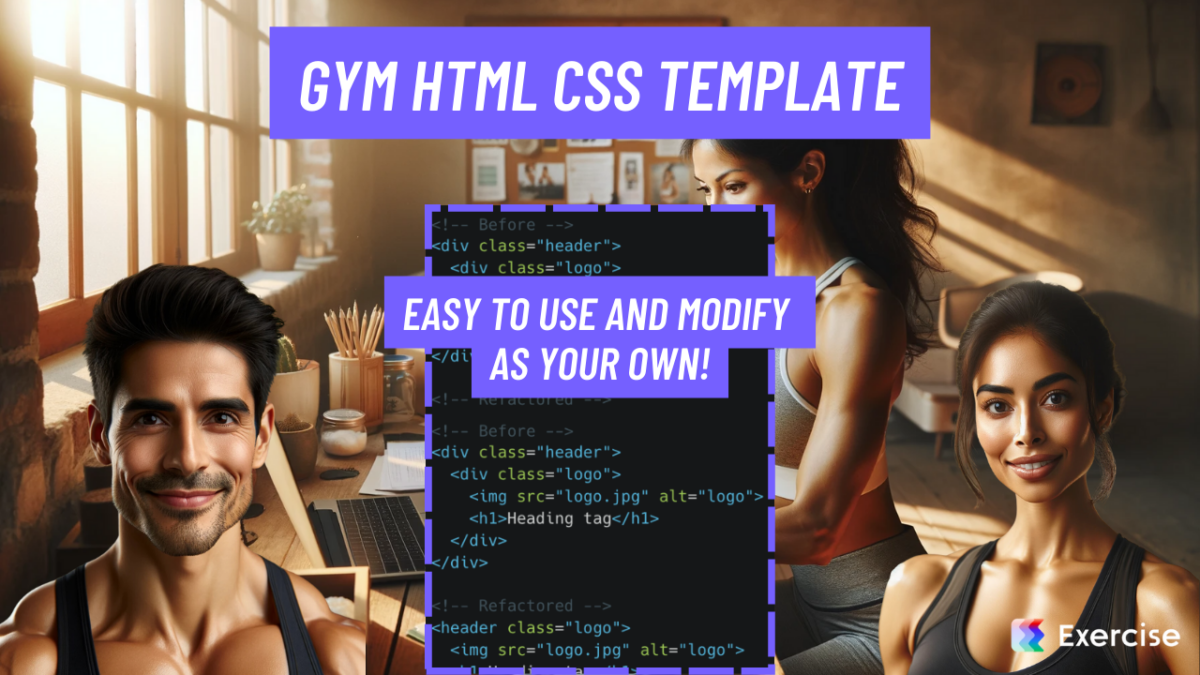 3 Best Gym HTML CSS Templates in 2024 (Free Download) | Exercise.com