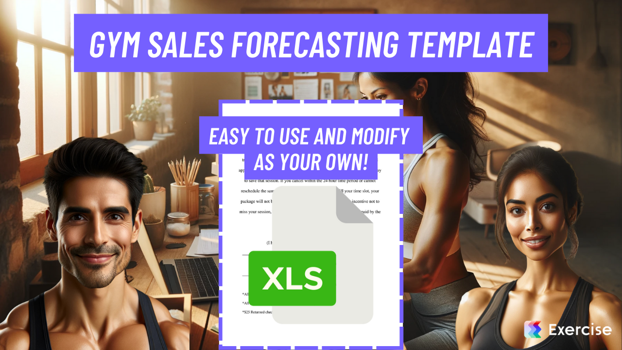 Gym Sales Forecast Template (XLS – FREE) | Exercise.com