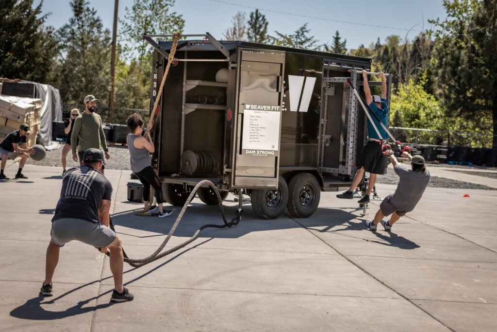 Mobile Fitness Trailer (Source: Beaver Fit USA)