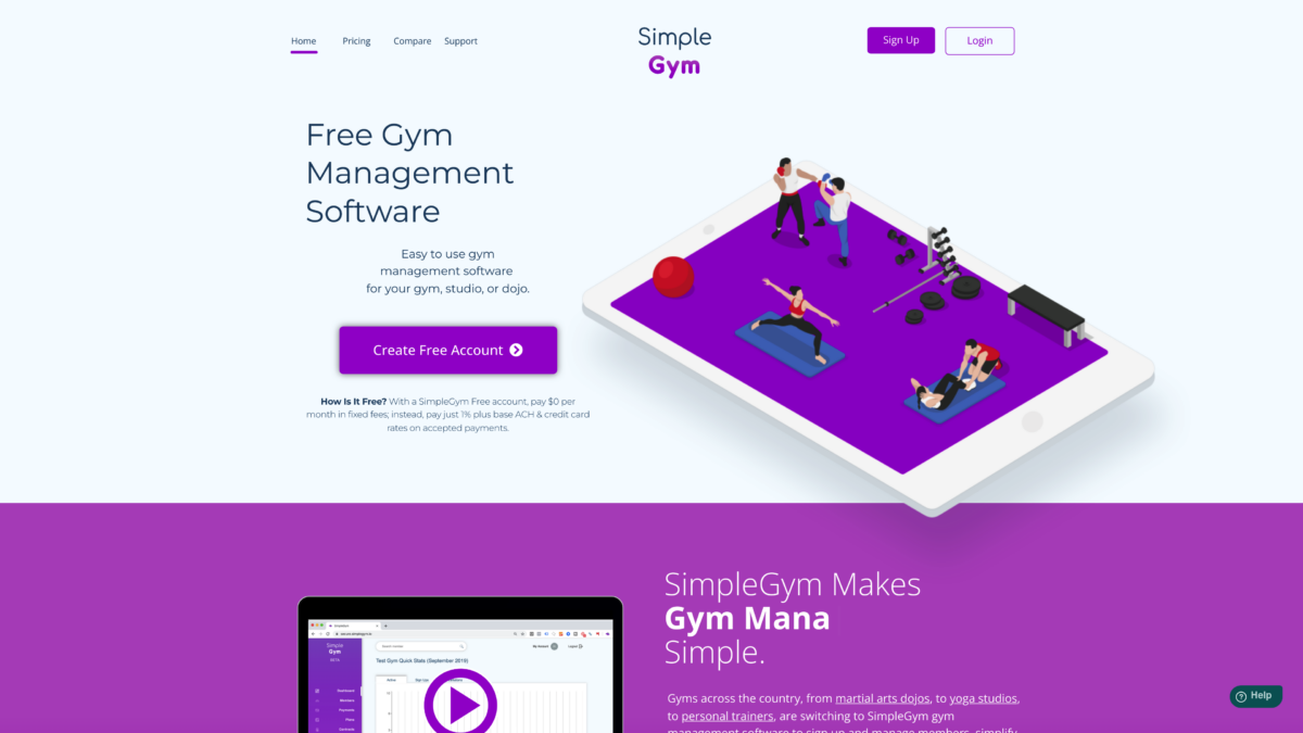 SimpleGym Pricing How much does SimpleGym cost?