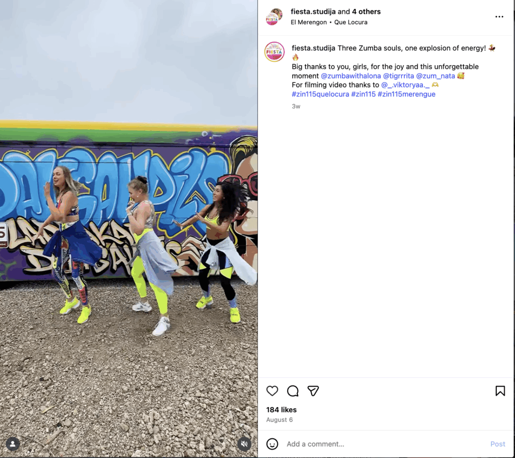 Zumba Outdoor Workout