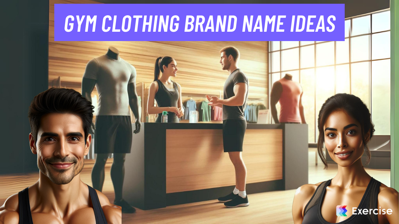 150+ Gym Clothing Brand Name Ideas in 2024