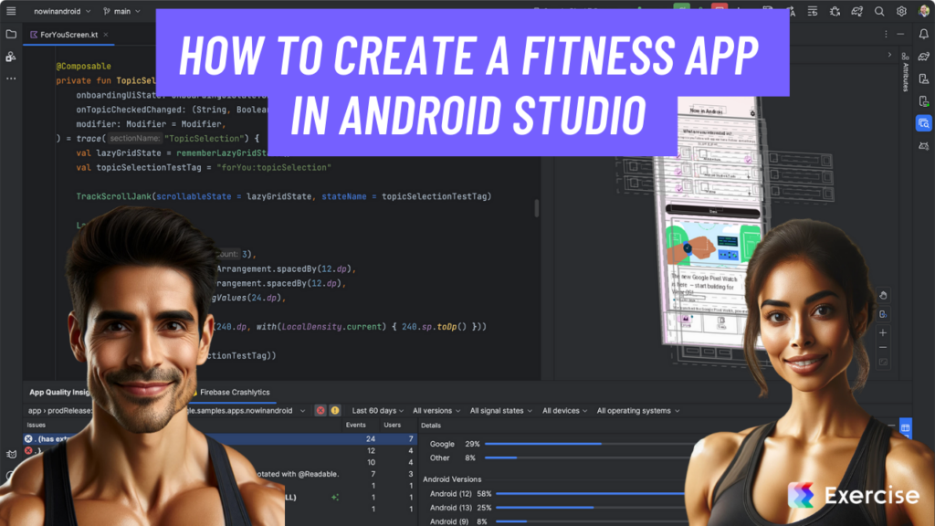 How to Create a Fitness App in Android Studio