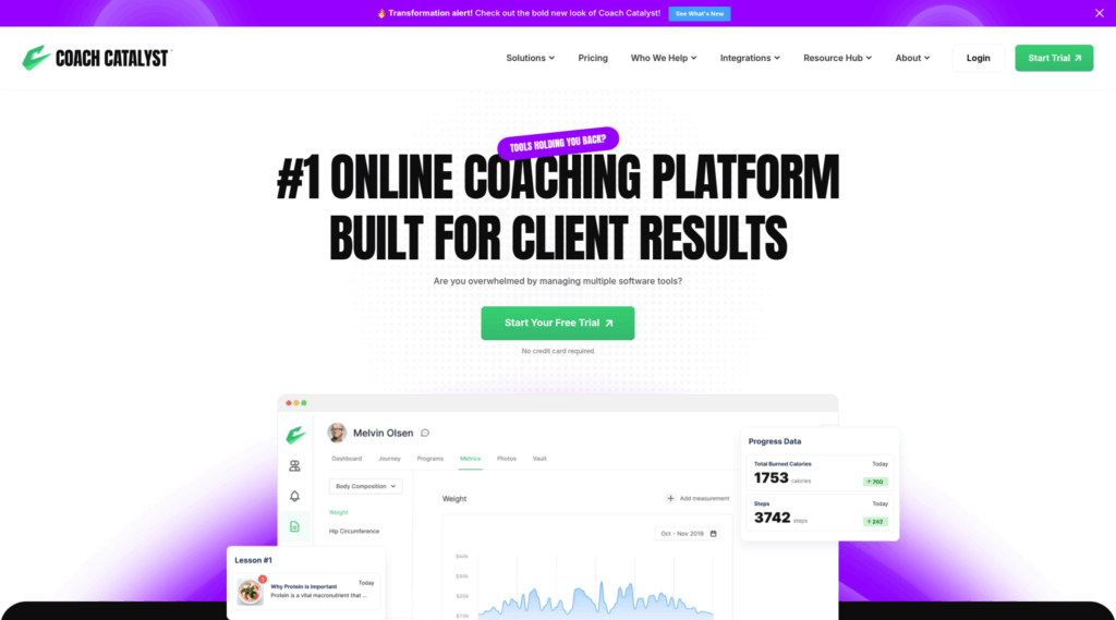 Coach Catalyst